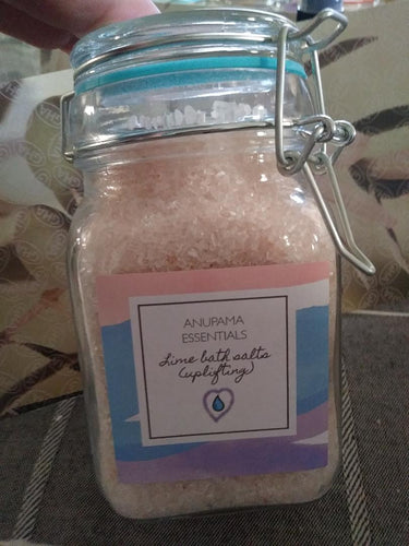 Enlivened with Lime bath salts